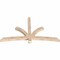 Ekena Millwork Davenport Smooth Timber Gable Bracket, Douglas Fir, 72"W x 42"H x 3 1/2"D x 3 1/2"F, 14/12 Pitch GBW072X42X0404DAV00SDF - alternate 5
